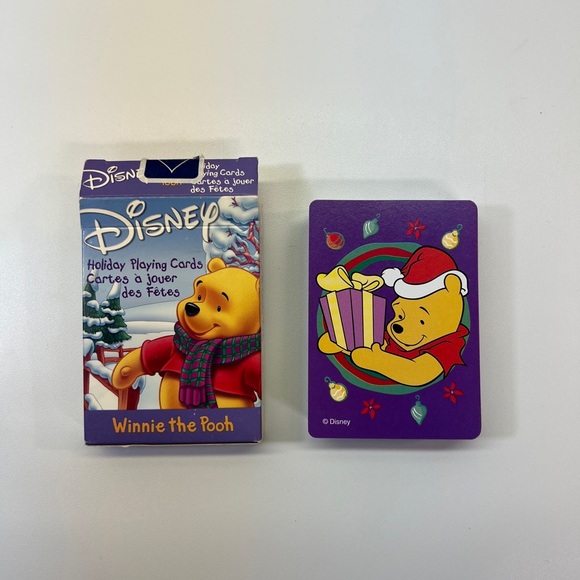 Bicycle Disney Winnie the Pooh Deck of Playing Cards Holiday Playing Cards RARE - Picture 13 of 16